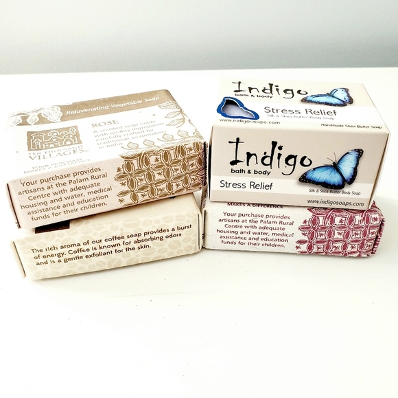 Ten Thousand Villages Other - Lot of 4 Body Soaps New in Package